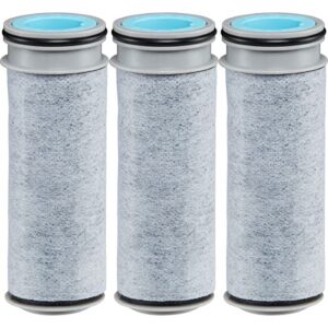 Brita Stream Water Filter Replacements for Stream Pitchers and Dispensers, Lasts 2 Months, Reduces Chlorine Taste and Odor, 3 Count